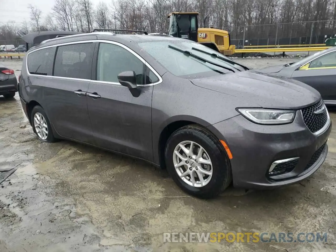 4 fotografías del automóvil dañado 2C4RC1BG0MR601113 CHRYSLER PACIFICA 2021