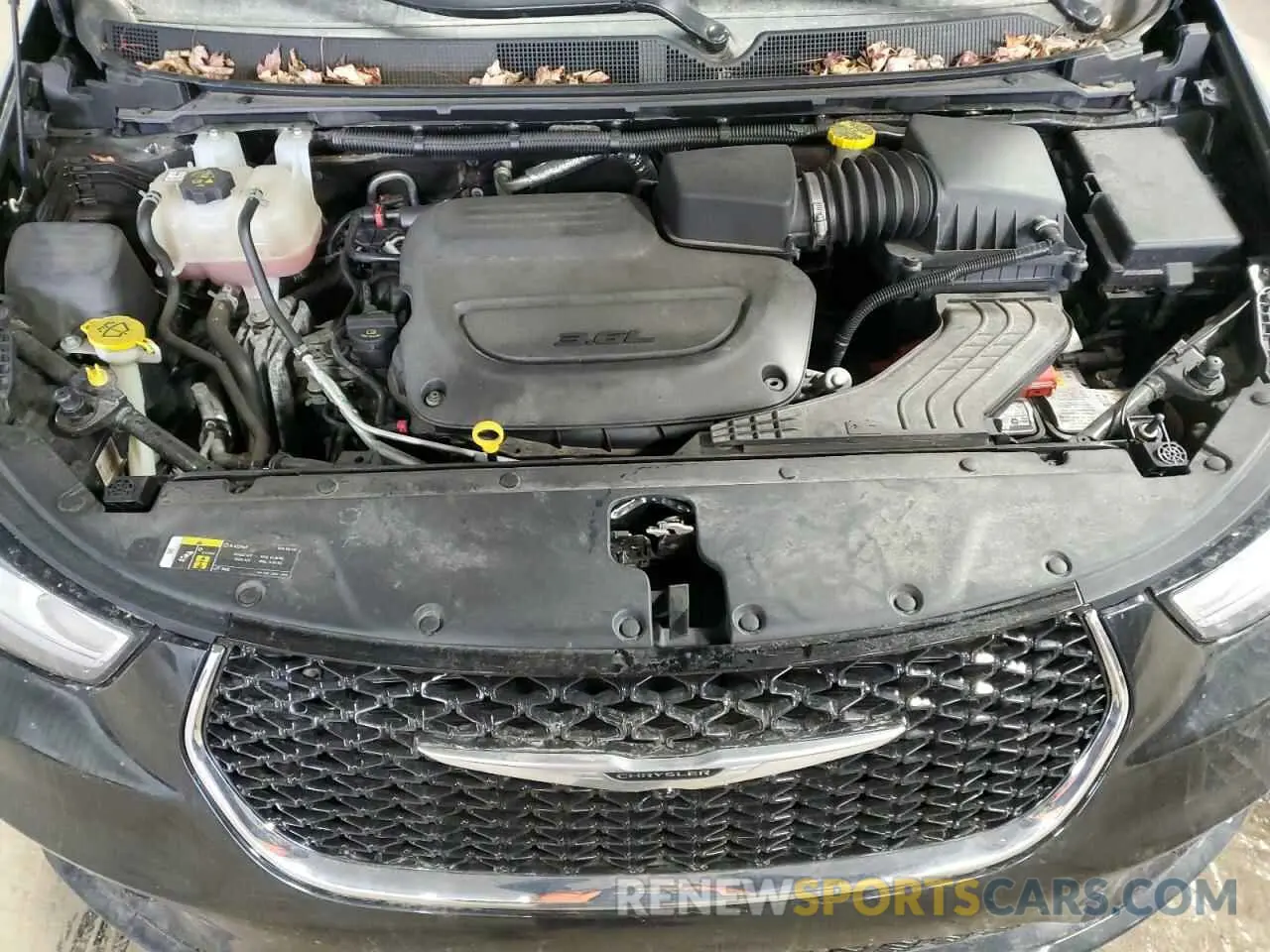 12 fotografías del automóvil dañado 2C4RC1BG1MR588470 CHRYSLER PACIFICA 2021
