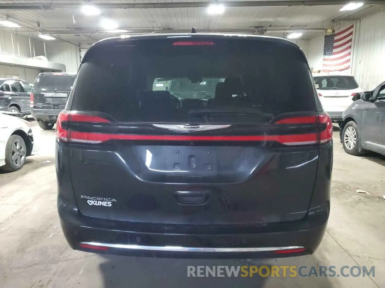 6 fotografías del automóvil dañado 2C4RC1BG1MR588470 CHRYSLER PACIFICA 2021