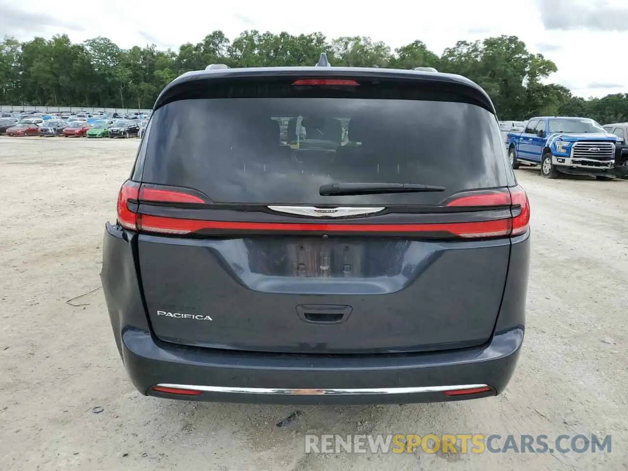 6 fotografías del automóvil dañado 2C4RC1BG1MR588789 CHRYSLER PACIFICA 2021