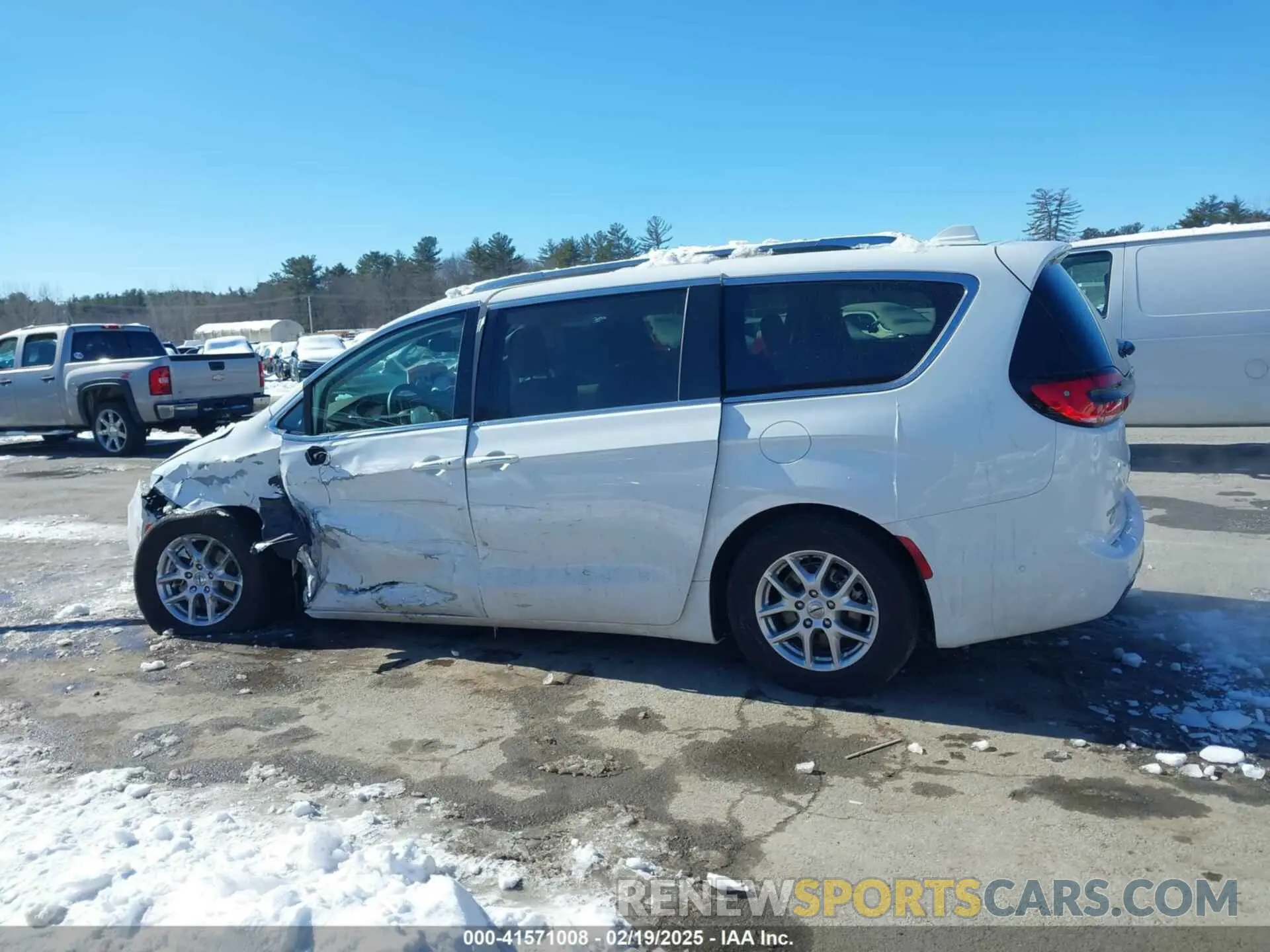 14 fotografías del automóvil dañado 2C4RC1BG1MR598884 CHRYSLER PACIFICA 2021