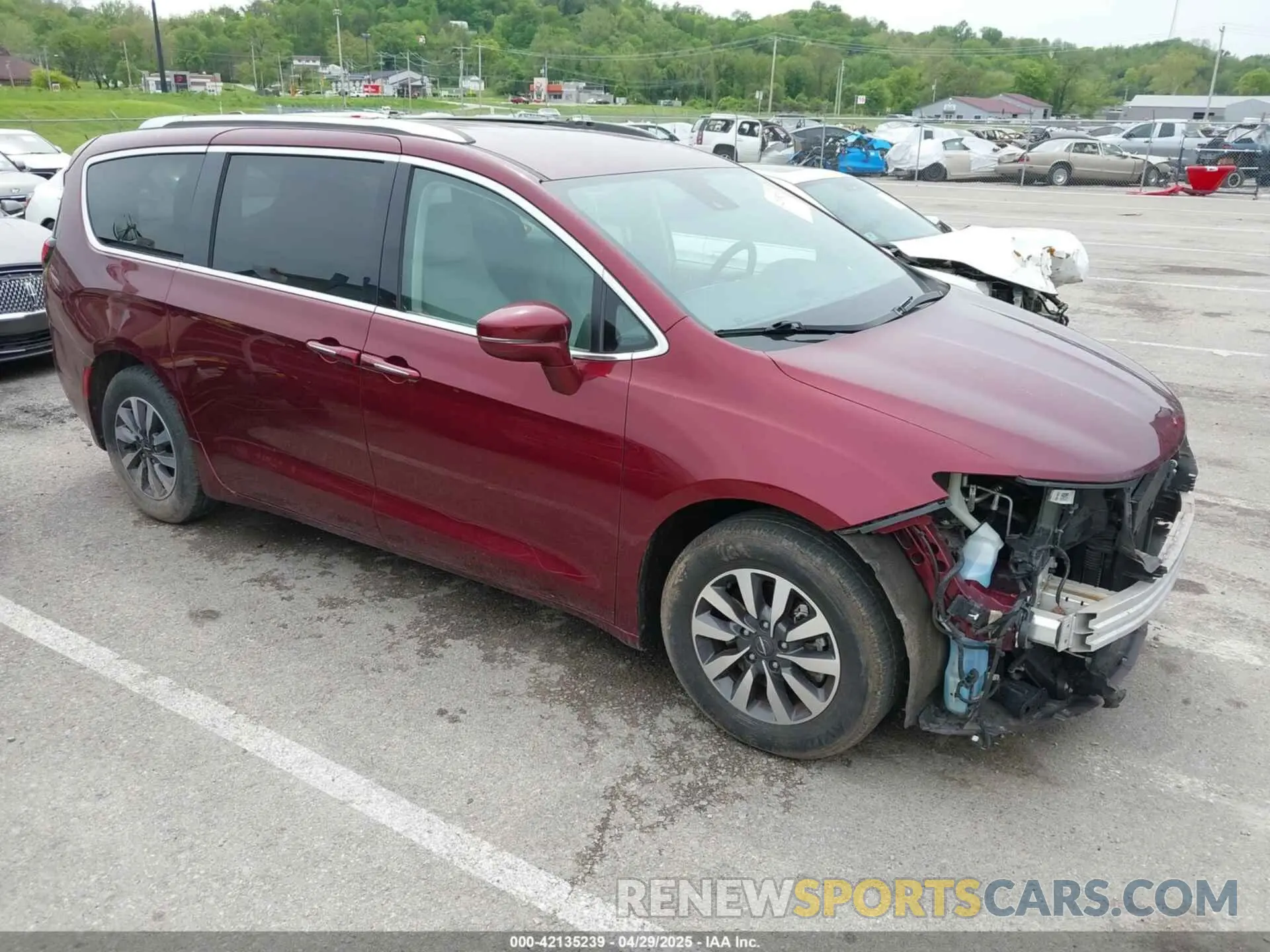 1 fotografías del automóvil dañado 2C4RC1BG2MR502731 CHRYSLER PACIFICA 2021