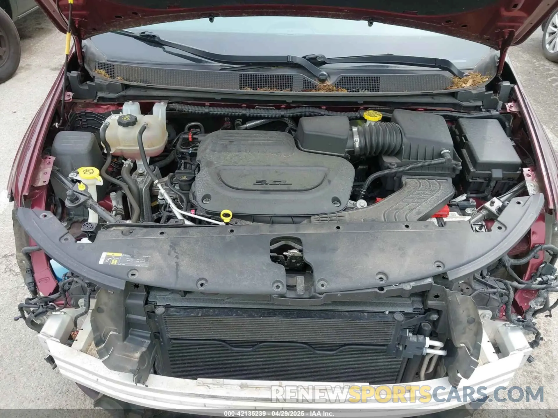 10 fotografías del automóvil dañado 2C4RC1BG2MR502731 CHRYSLER PACIFICA 2021