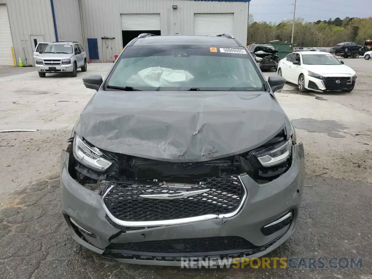 5 fotografías del automóvil dañado 2C4RC1BG2MR507282 CHRYSLER PACIFICA 2021
