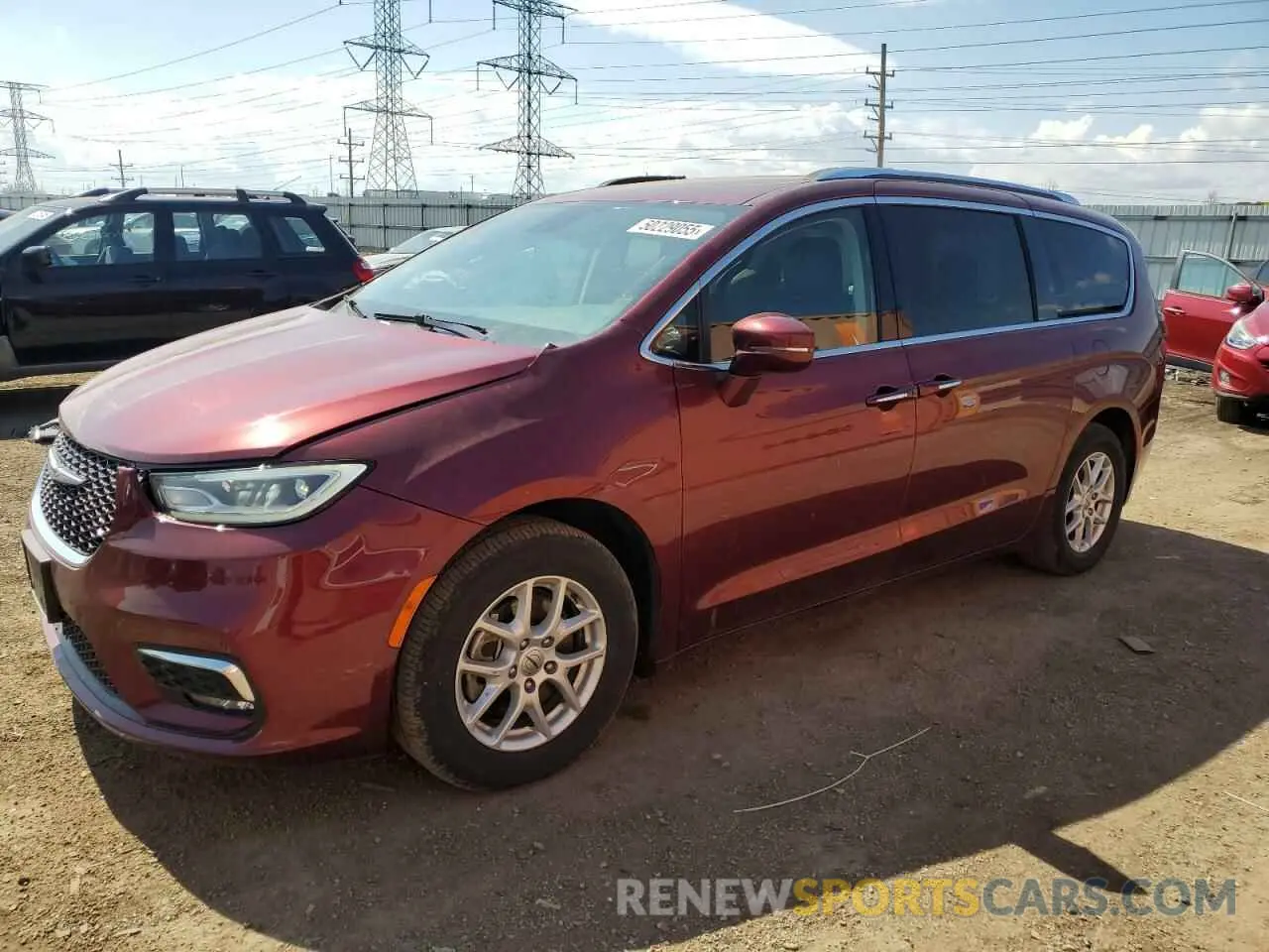 1 fotografías del automóvil dañado 2C4RC1BG3MR528173 CHRYSLER PACIFICA 2021