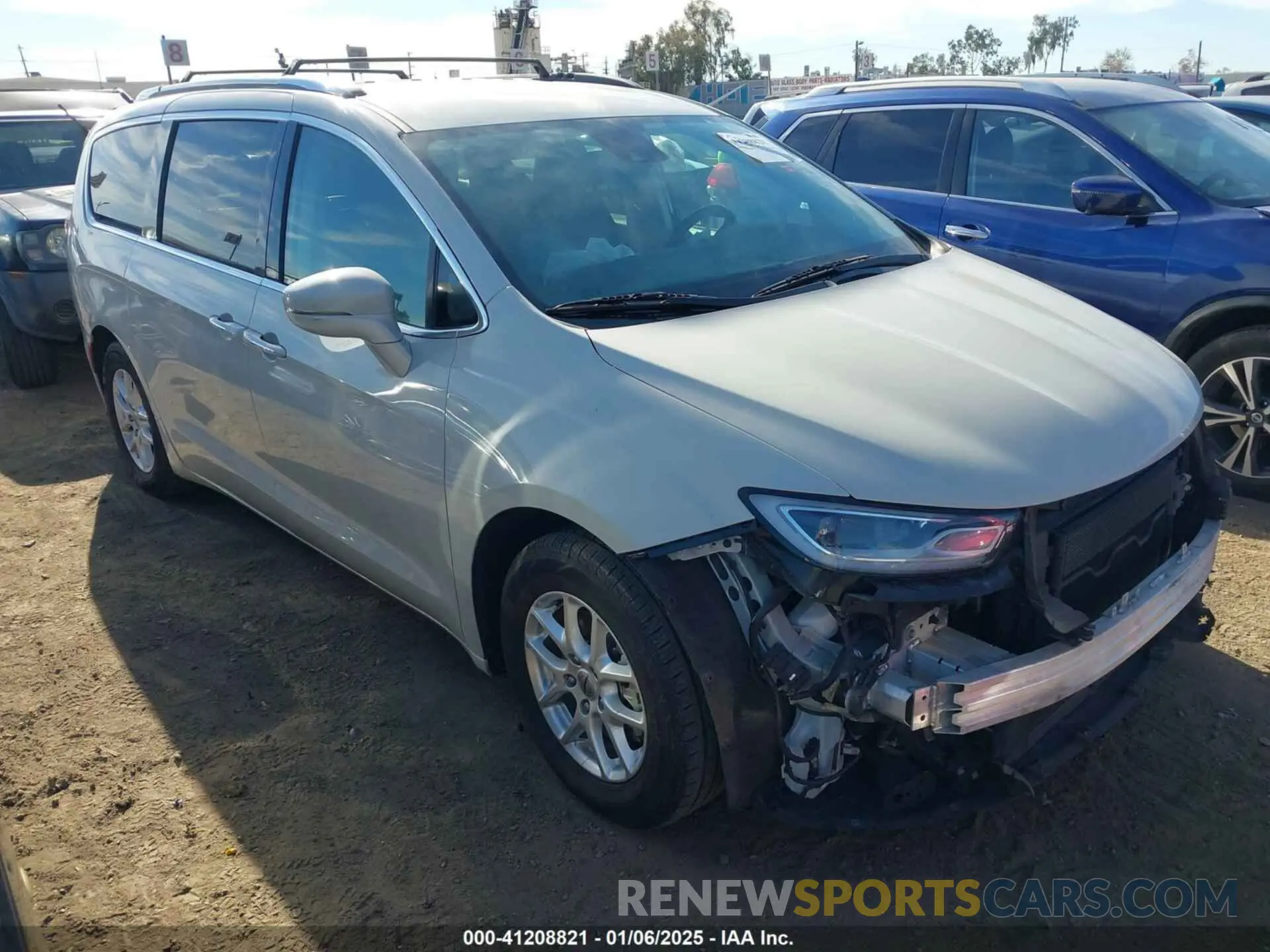 1 fotografías del automóvil dañado 2C4RC1BG3MR528397 CHRYSLER PACIFICA 2021