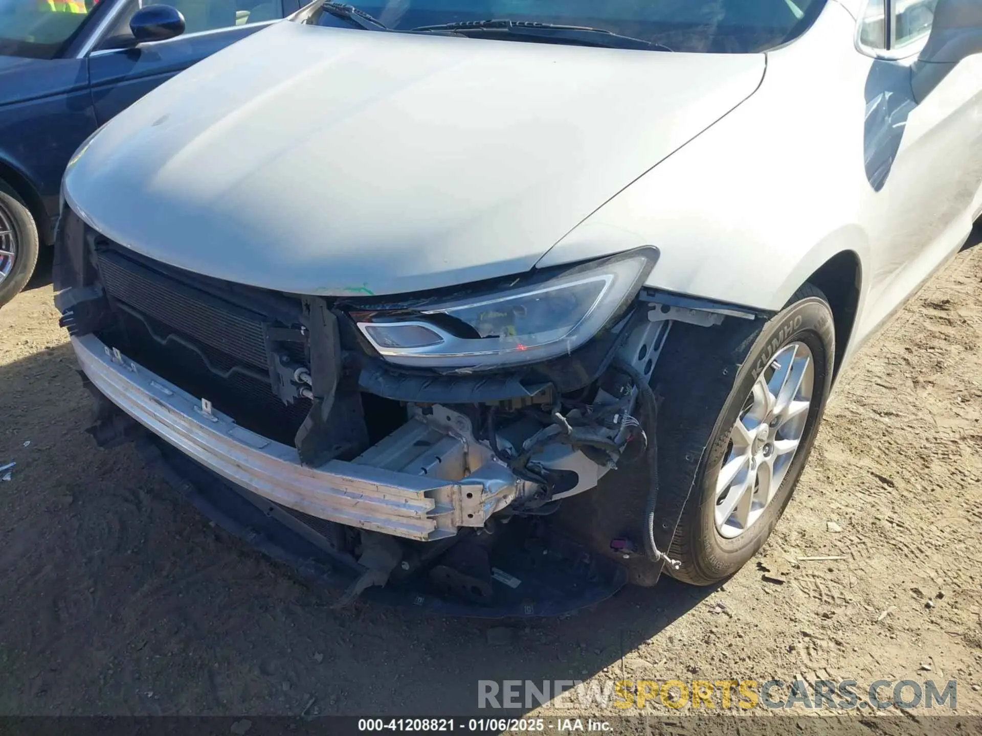 6 fotografías del automóvil dañado 2C4RC1BG3MR528397 CHRYSLER PACIFICA 2021
