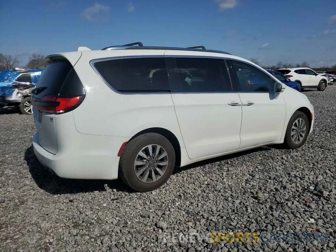 3 fotografías del automóvil dañado 2C4RC1BG3MR531560 CHRYSLER PACIFICA 2021