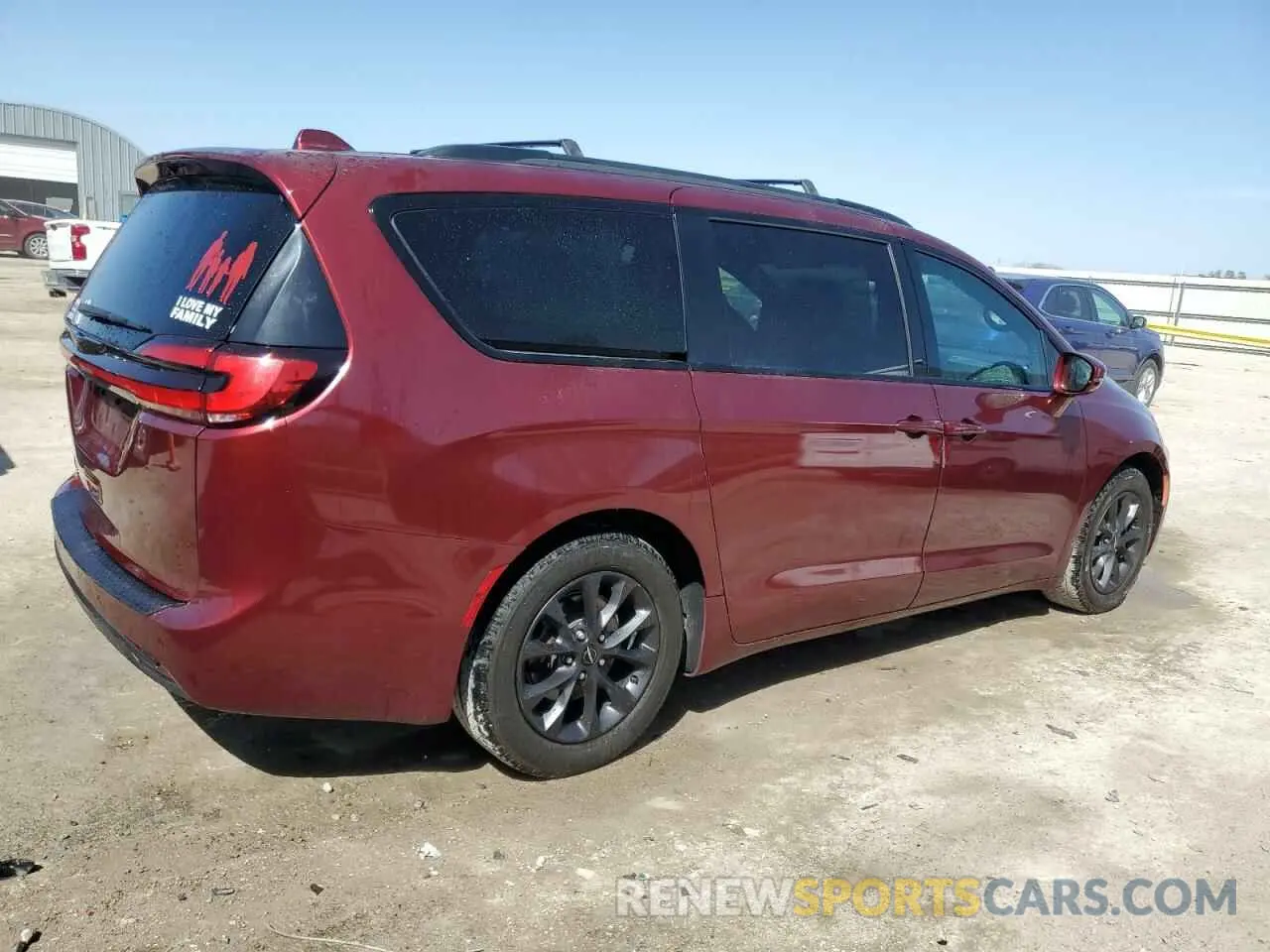 3 fotografías del automóvil dañado 2C4RC1BG3MR534927 CHRYSLER PACIFICA 2021