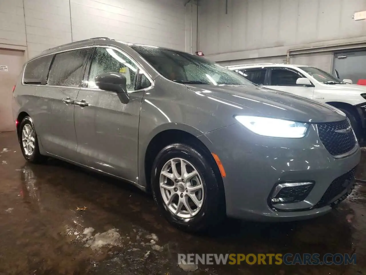 4 fotografías del automóvil dañado 2C4RC1BG3MR542137 CHRYSLER PACIFICA 2021