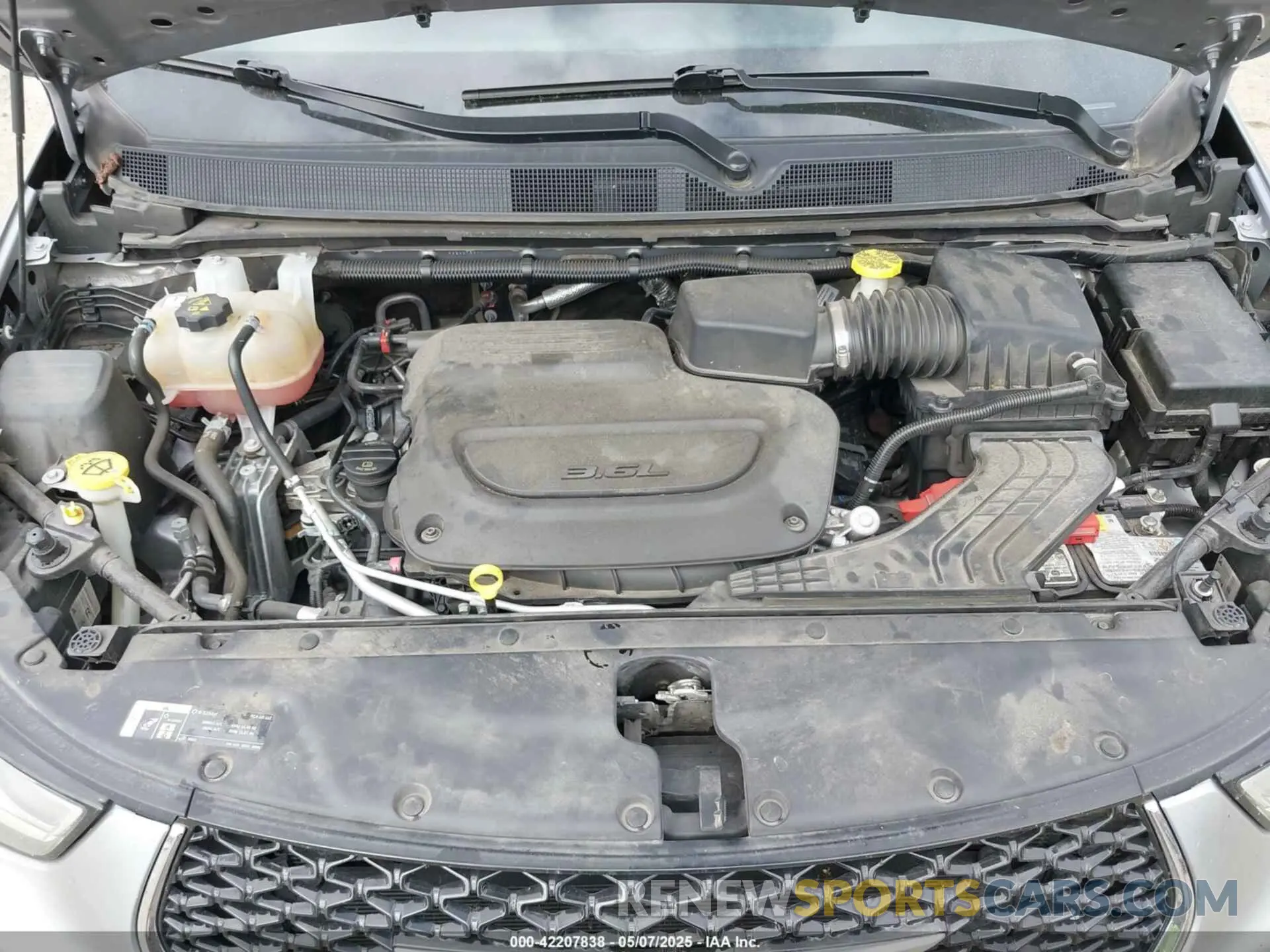 10 fotografías del automóvil dañado 2C4RC1BG3MR552828 CHRYSLER PACIFICA 2021
