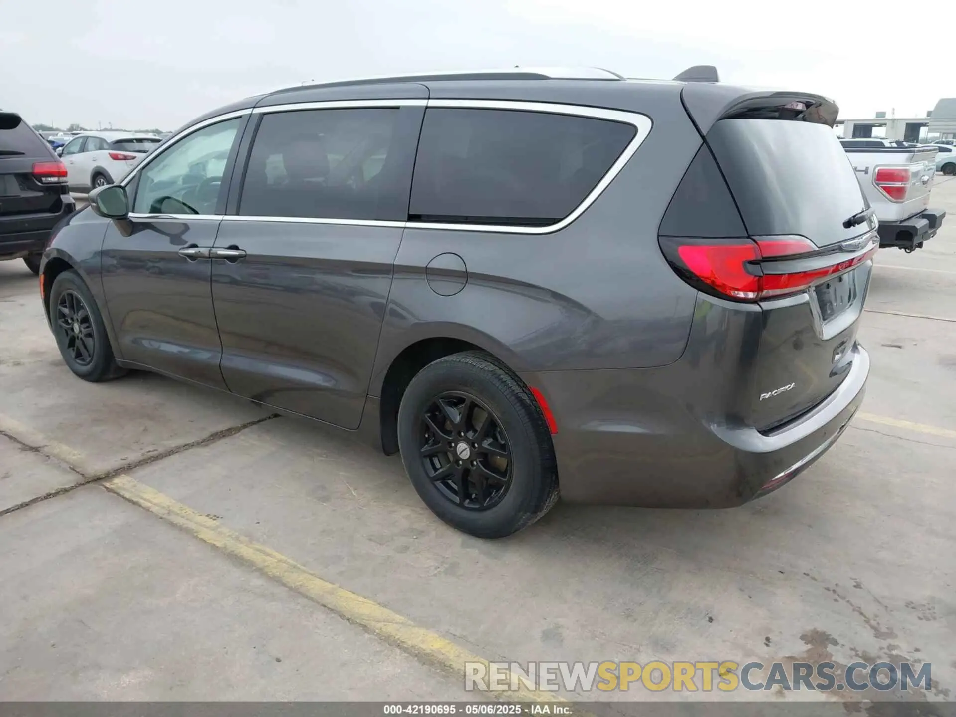 3 fotografías del automóvil dañado 2C4RC1BG3MR574439 CHRYSLER PACIFICA 2021