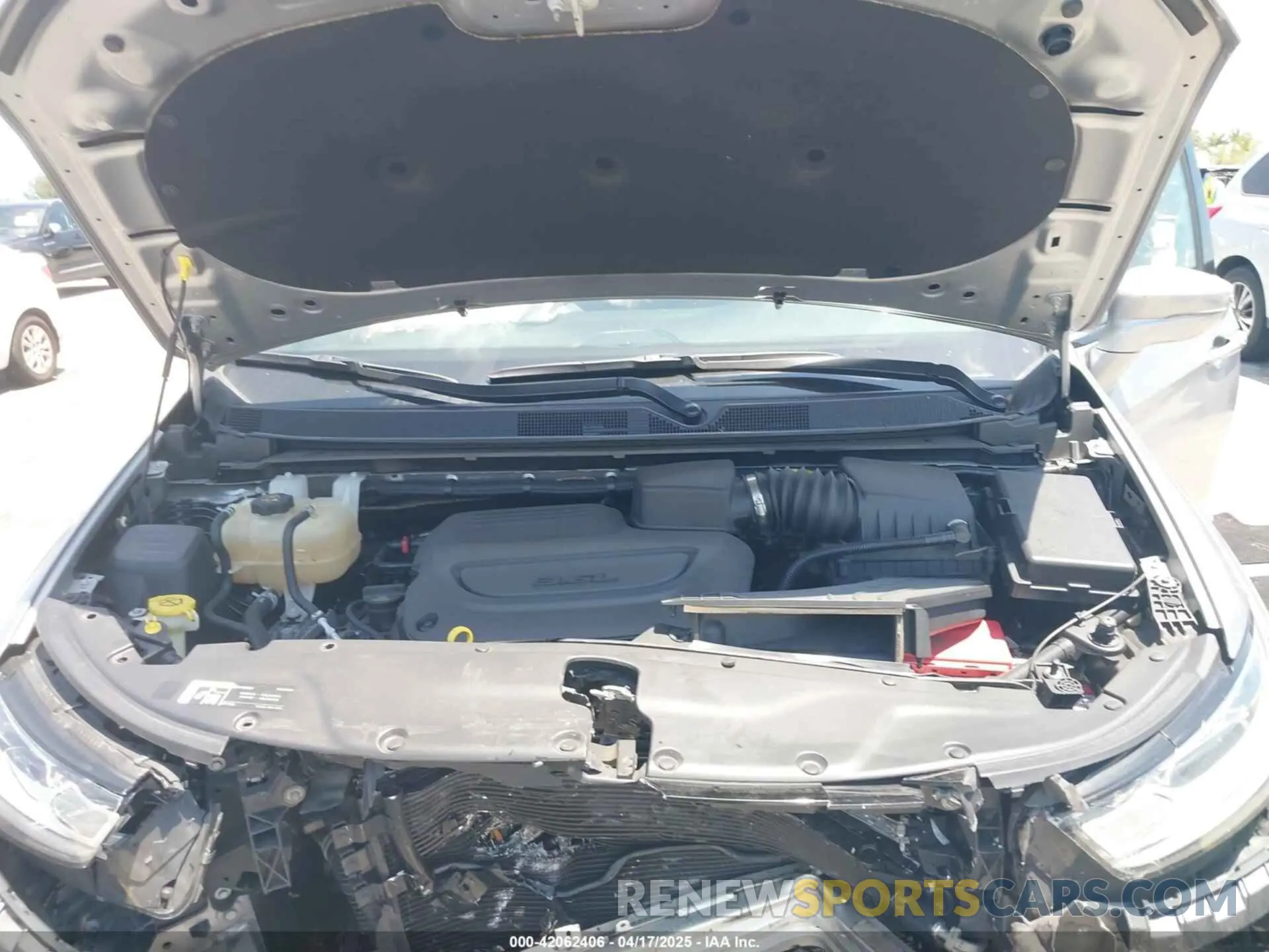 10 fotografías del automóvil dañado 2C4RC1BG3MR591256 CHRYSLER PACIFICA 2021