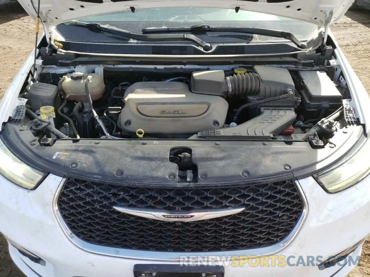 12 fotografías del automóvil dañado 2C4RC1BG4MR520194 CHRYSLER PACIFICA 2021