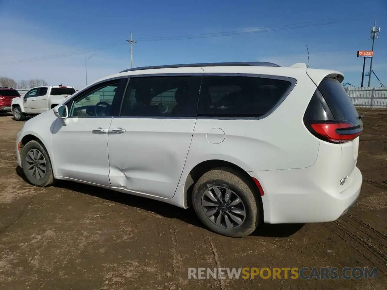 2 fotografías del automóvil dañado 2C4RC1BG4MR520194 CHRYSLER PACIFICA 2021