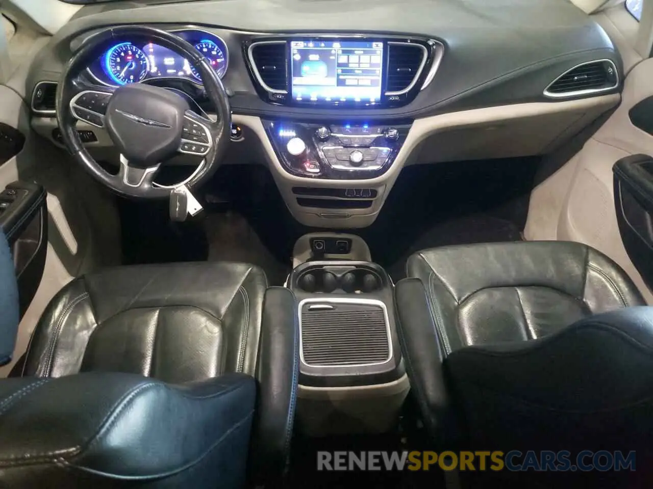 8 fotografías del automóvil dañado 2C4RC1BG4MR527694 CHRYSLER PACIFICA 2021
