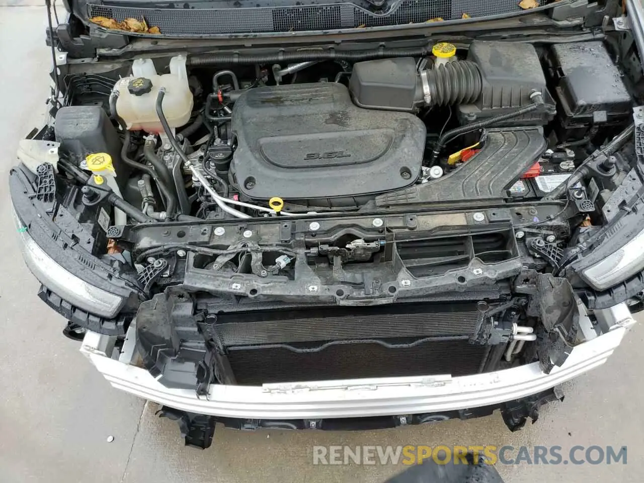 14 fotografías del automóvil dañado 2C4RC1BG4MR550182 CHRYSLER PACIFICA 2021