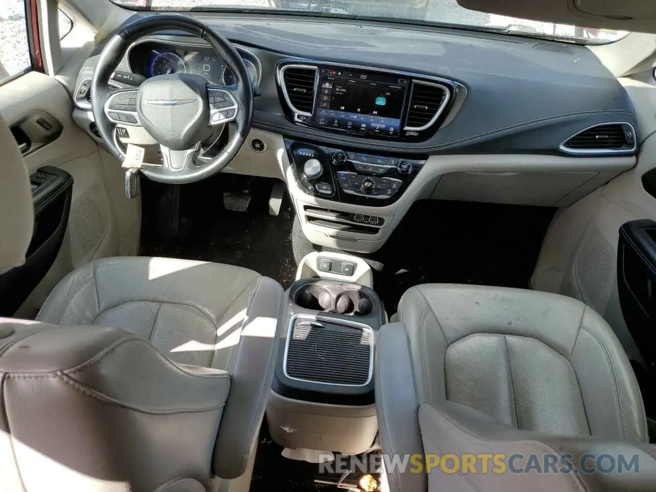 8 fotografías del automóvil dañado 2C4RC1BG4MR574577 CHRYSLER PACIFICA 2021
