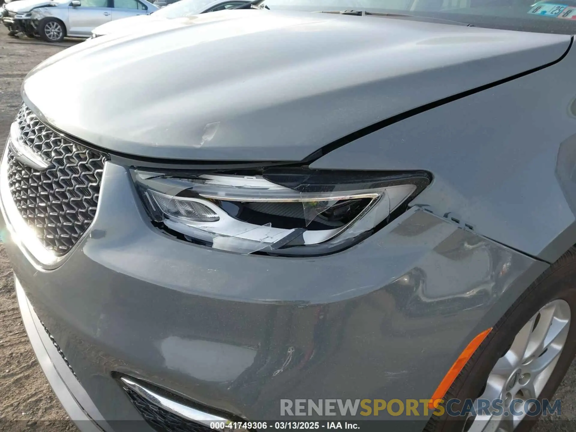 6 fotografías del automóvil dañado 2C4RC1BG4MR598328 CHRYSLER PACIFICA 2021