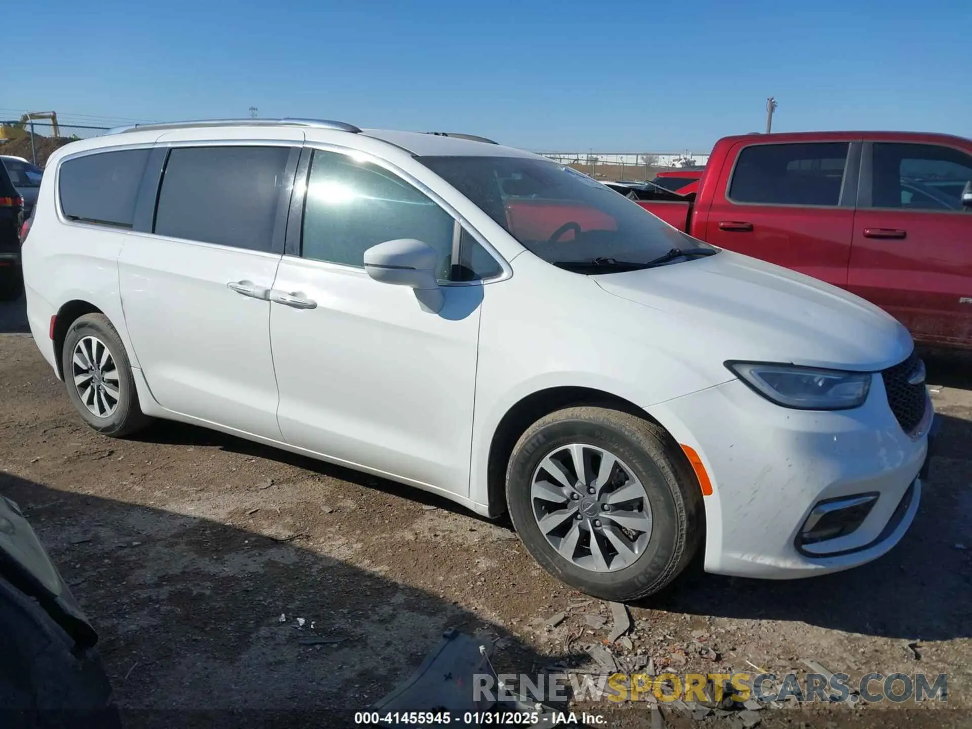 1 fotografías del automóvil dañado 2C4RC1BG5MR527381 CHRYSLER PACIFICA 2021
