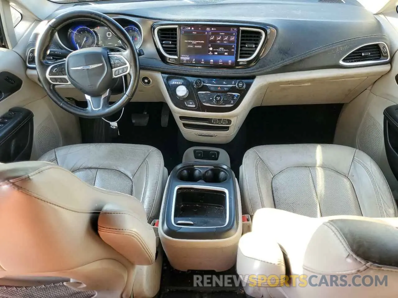 8 fotografías del automóvil dañado 2C4RC1BG5MR531365 CHRYSLER PACIFICA 2021