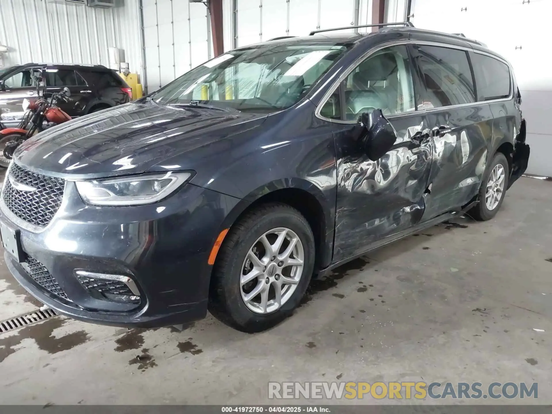 2 fotografías del automóvil dañado 2C4RC1BG5MR588987 CHRYSLER PACIFICA 2021