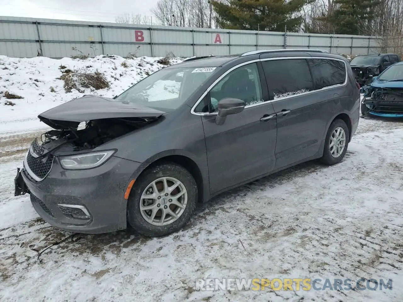 1 fotografías del automóvil dañado 2C4RC1BG6MR520553 CHRYSLER PACIFICA 2021