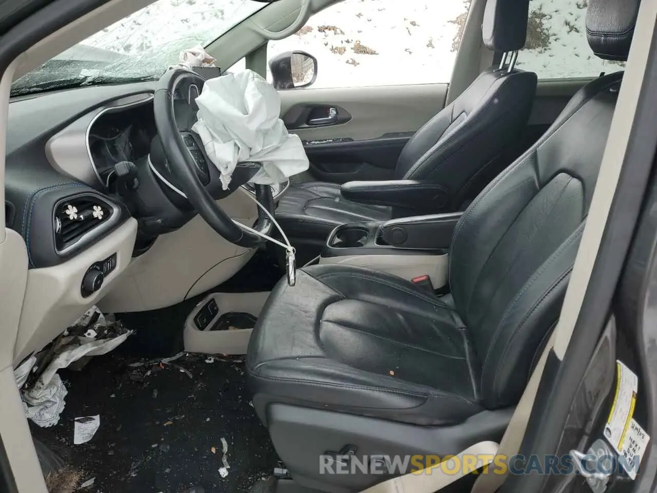 7 fotografías del automóvil dañado 2C4RC1BG6MR520553 CHRYSLER PACIFICA 2021
