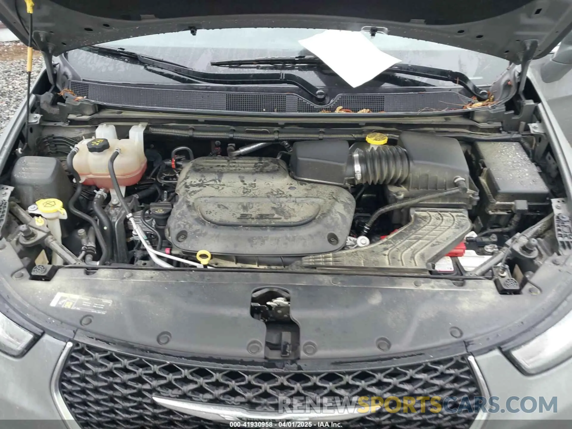 10 fotografías del automóvil dañado 2C4RC1BG6MR528734 CHRYSLER PACIFICA 2021