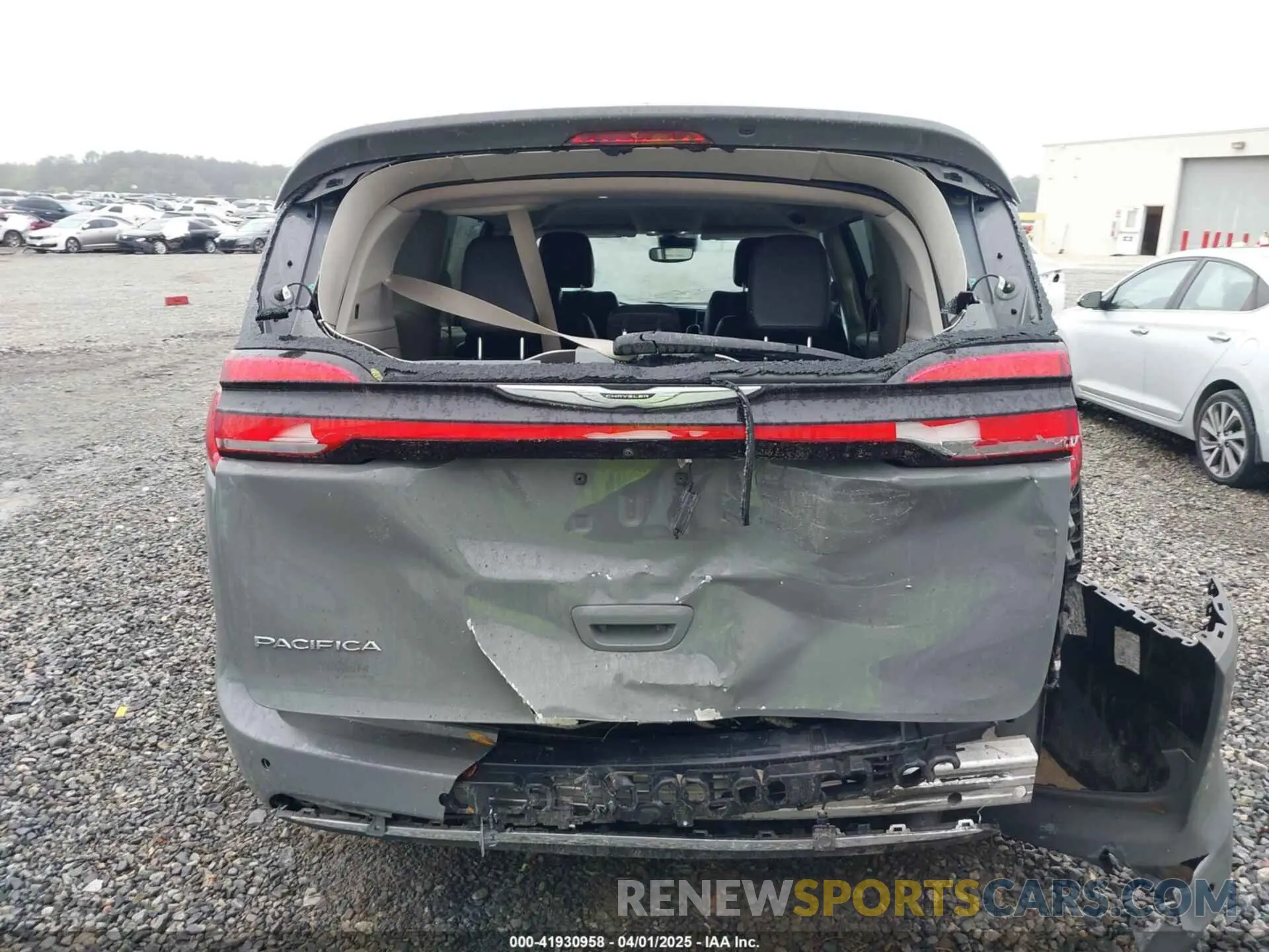 16 fotografías del automóvil dañado 2C4RC1BG6MR528734 CHRYSLER PACIFICA 2021