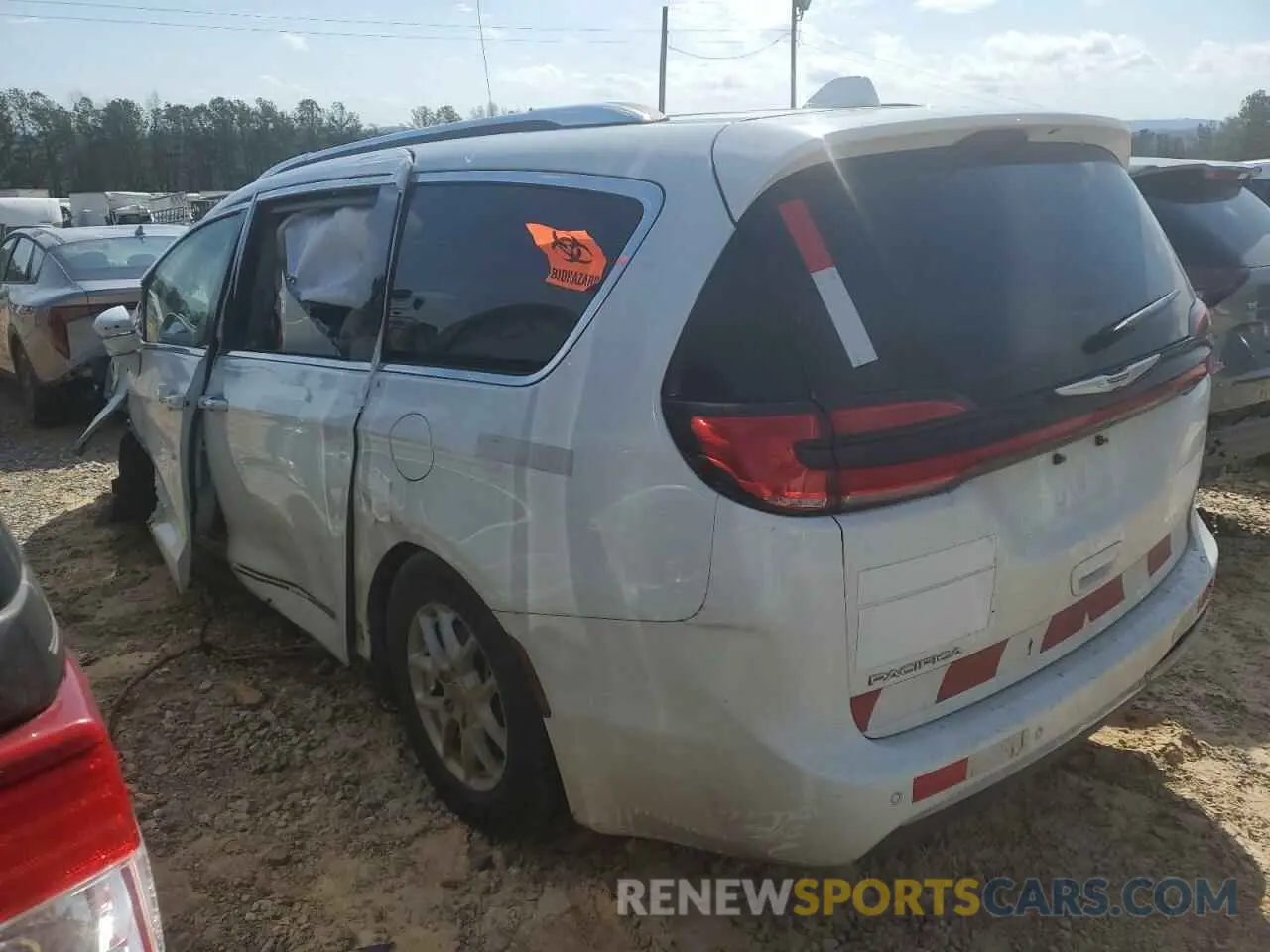 2 fotografías del automóvil dañado 2C4RC1BG6MR539328 CHRYSLER PACIFICA 2021