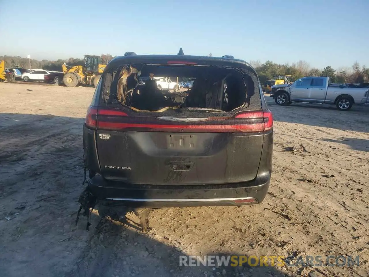 6 fotografías del automóvil dañado 2C4RC1BG6MR552838 CHRYSLER PACIFICA 2021