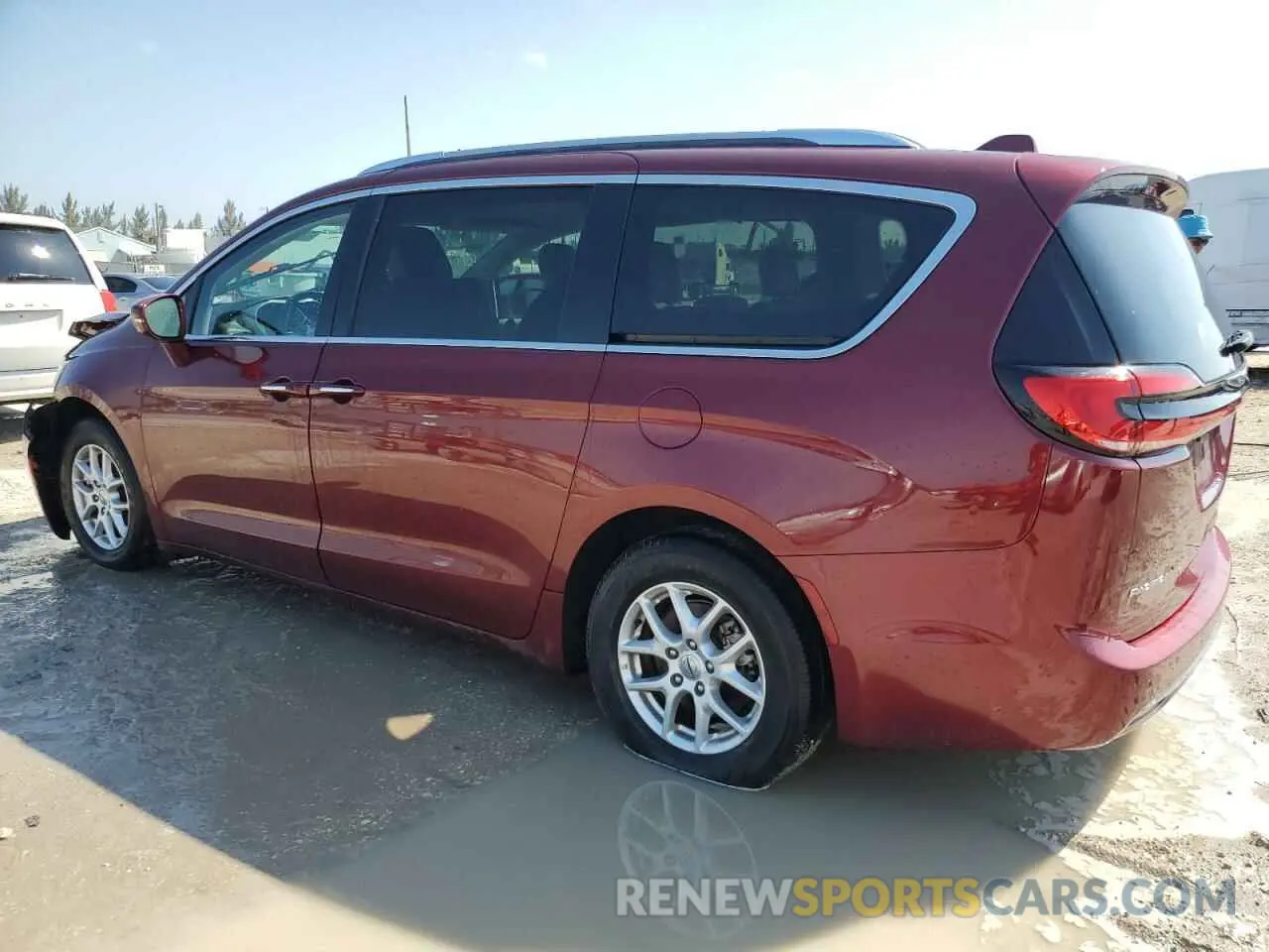 2 fotografías del automóvil dañado 2C4RC1BG6MR601407 CHRYSLER PACIFICA 2021