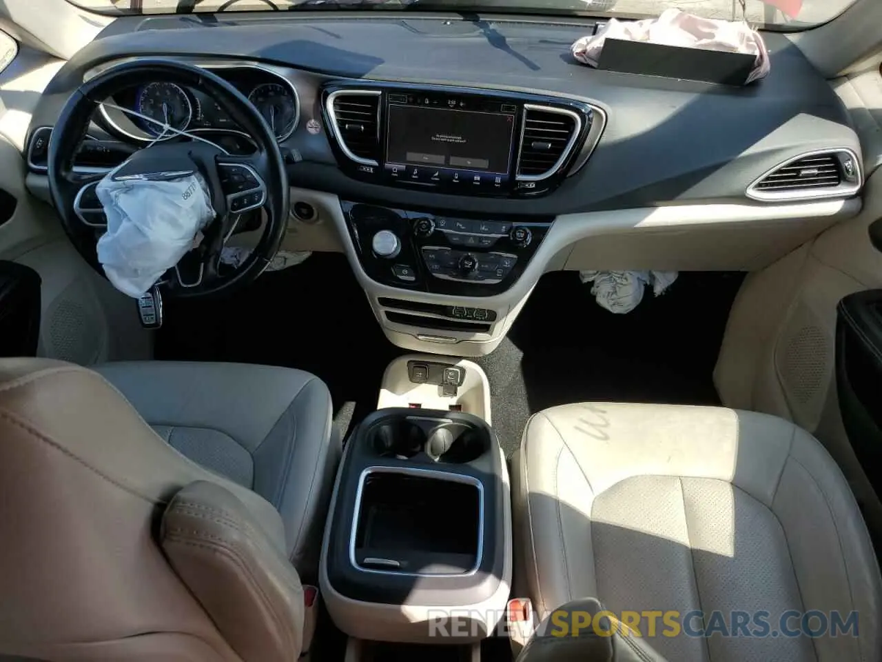 8 fotografías del automóvil dañado 2C4RC1BG6MR601407 CHRYSLER PACIFICA 2021