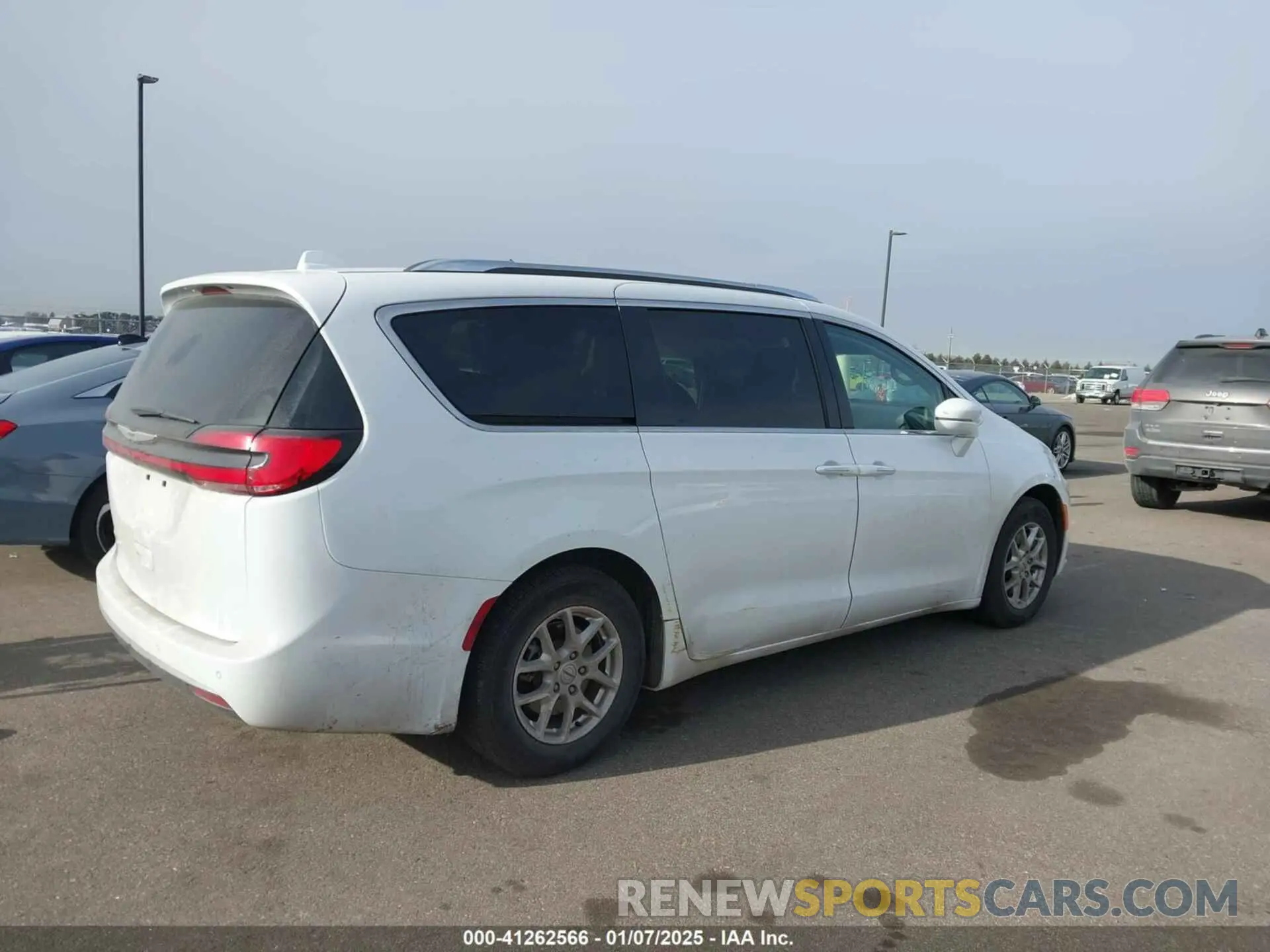 4 fotografías del automóvil dañado 2C4RC1BG7MR543484 CHRYSLER PACIFICA 2021