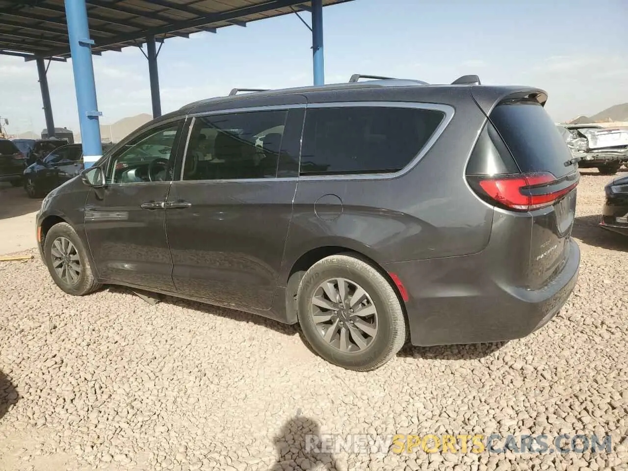 2 fotografías del automóvil dañado 2C4RC1BG8MR535121 CHRYSLER PACIFICA 2021