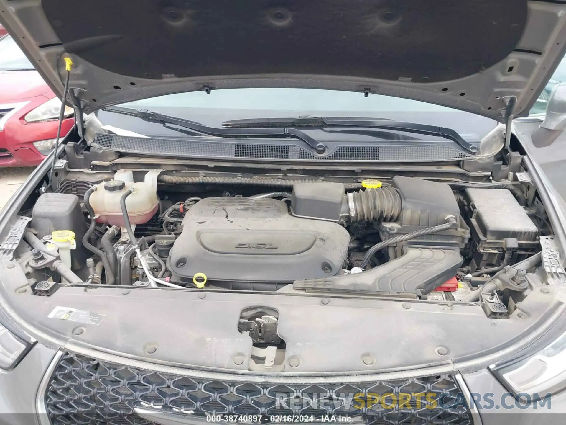 10 fotografías del automóvil dañado 2C4RC1BG8MR546765 CHRYSLER PACIFICA 2021