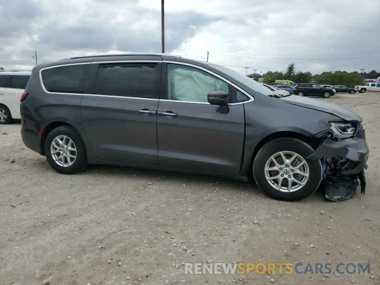 4 fotografías del automóvil dañado 2C4RC1BG8MR560276 CHRYSLER PACIFICA 2021