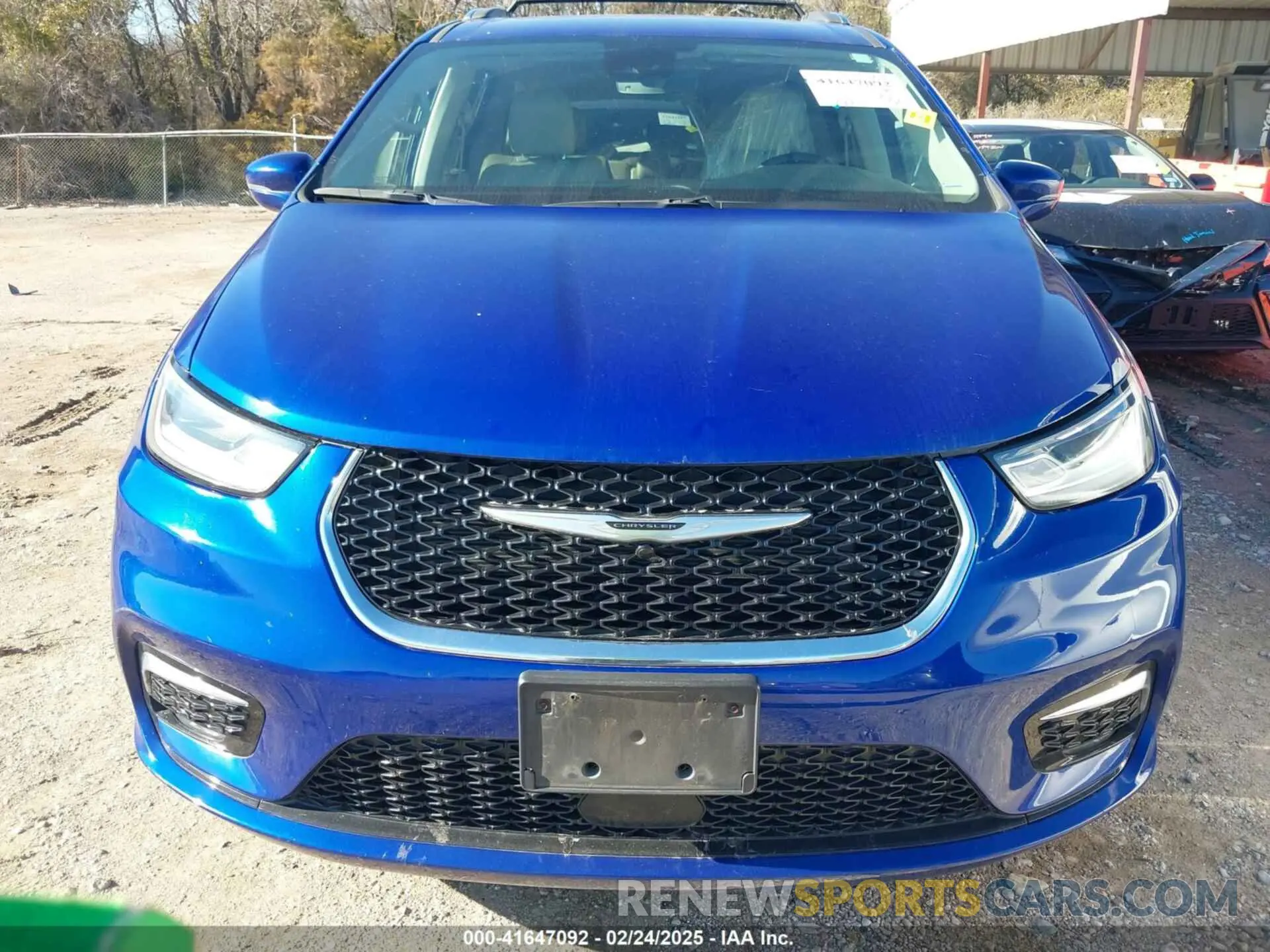 6 fotografías del automóvil dañado 2C4RC1BG8MR574789 CHRYSLER PACIFICA 2021