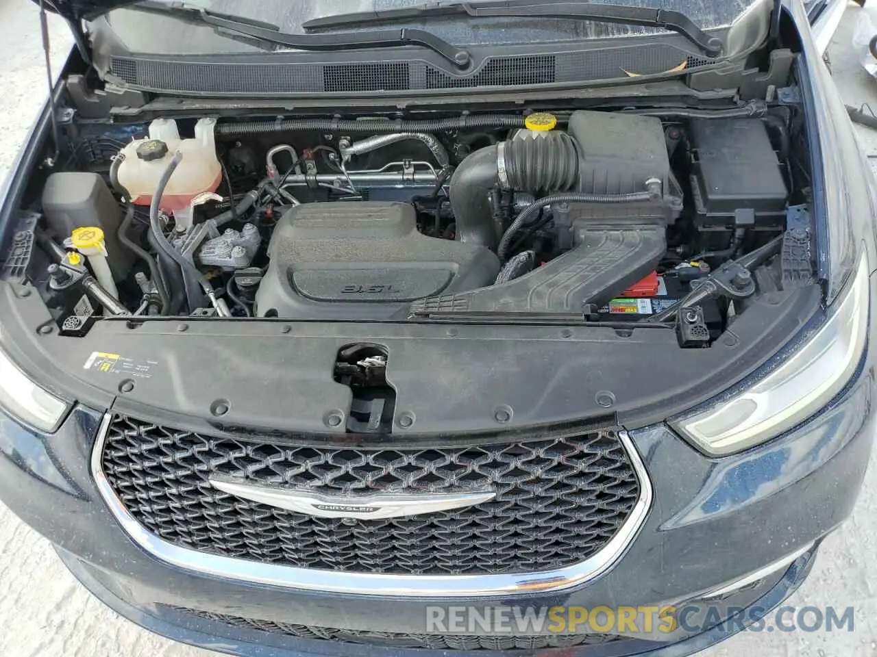 12 fotografías del automóvil dañado 2C4RC1BG8MR602395 CHRYSLER PACIFICA 2021
