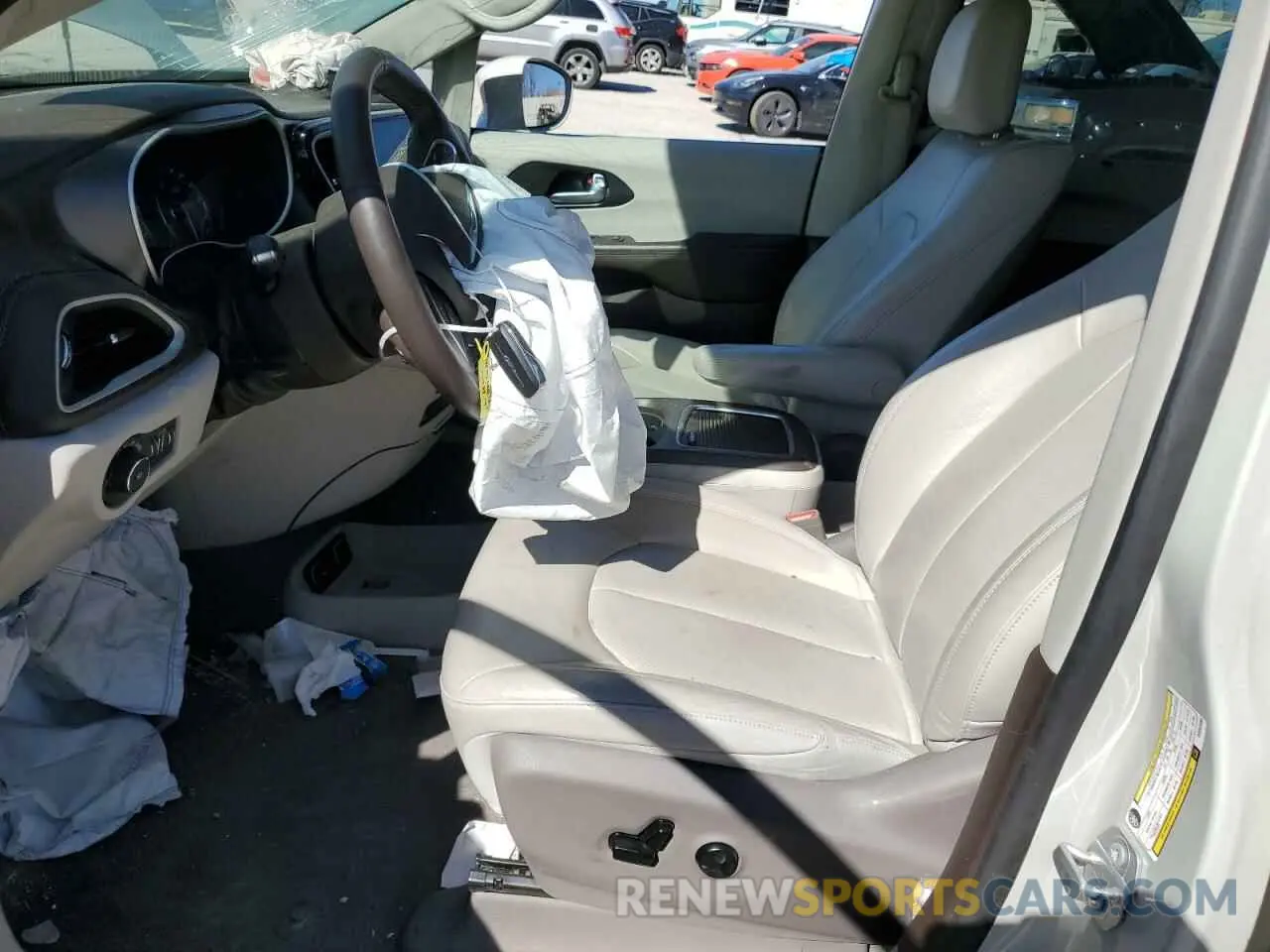 7 fotografías del automóvil dañado 2C4RC1BG9MR507280 CHRYSLER PACIFICA 2021