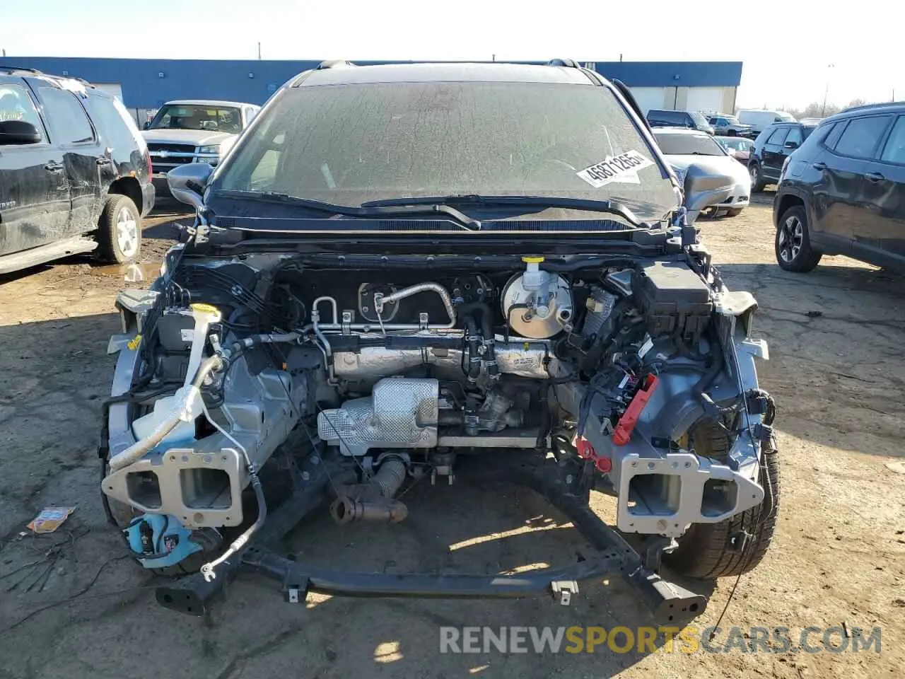 5 fotografías del automóvil dañado 2C4RC1BG9MR559606 CHRYSLER PACIFICA 2021