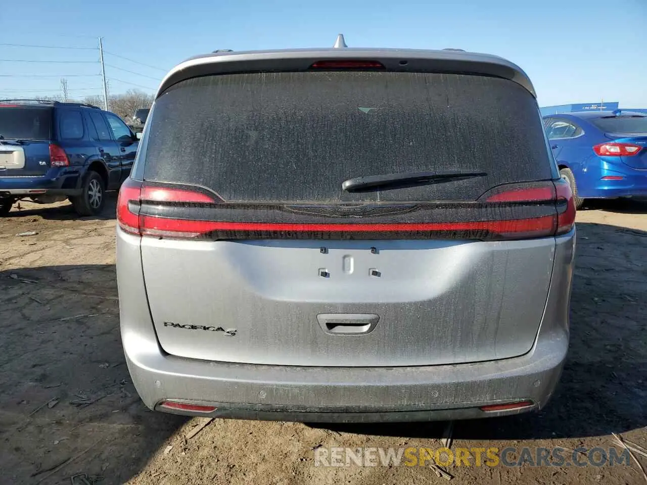 6 fotografías del automóvil dañado 2C4RC1BG9MR559606 CHRYSLER PACIFICA 2021