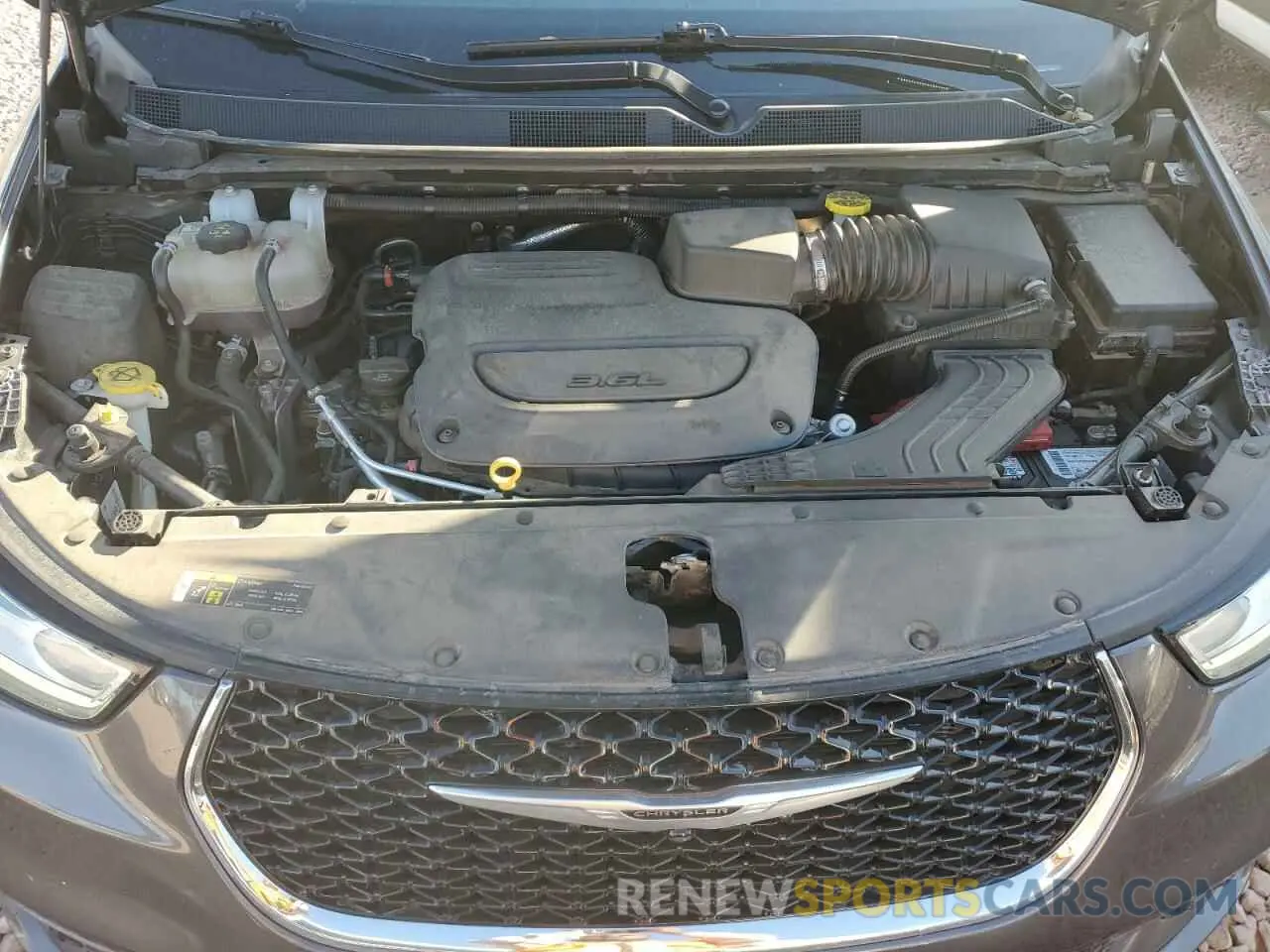 12 fotografías del automóvil dañado 2C4RC1BG9MR561422 CHRYSLER PACIFICA 2021