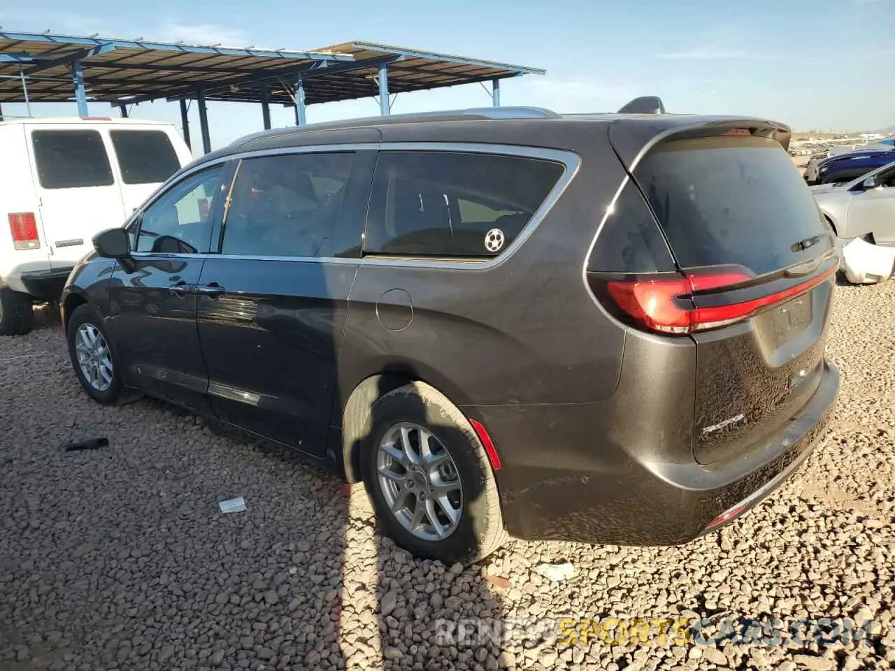 2 fotografías del automóvil dañado 2C4RC1BG9MR561422 CHRYSLER PACIFICA 2021