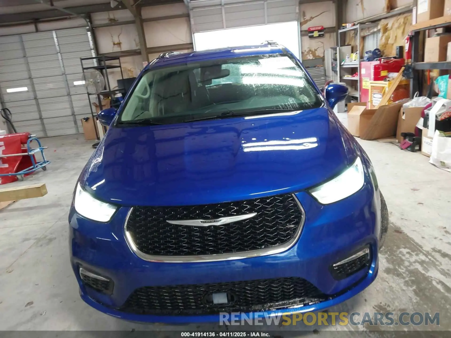 12 fotografías del automóvil dañado 2C4RC1BGXMR503108 CHRYSLER PACIFICA 2021