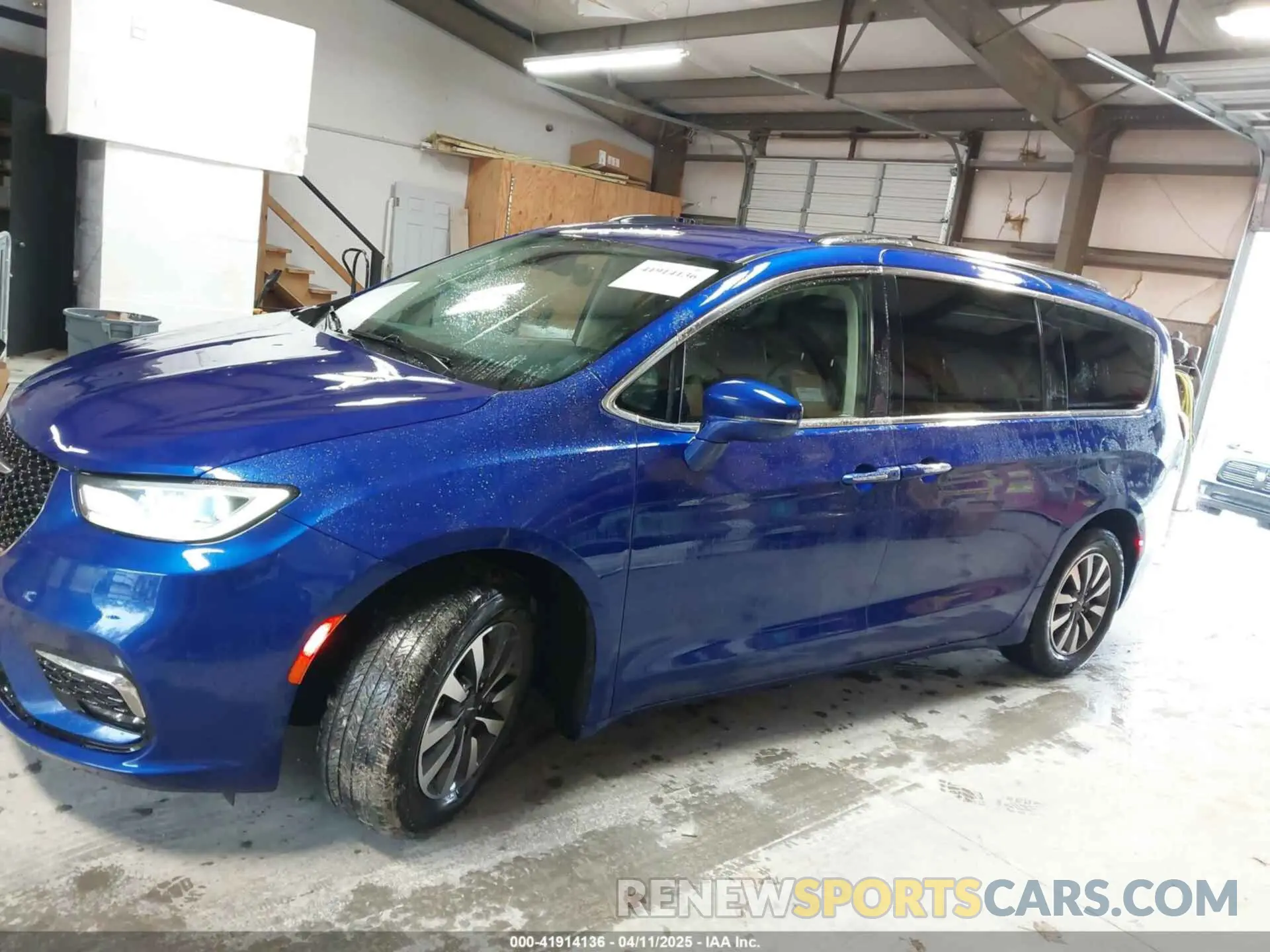 14 fotografías del automóvil dañado 2C4RC1BGXMR503108 CHRYSLER PACIFICA 2021