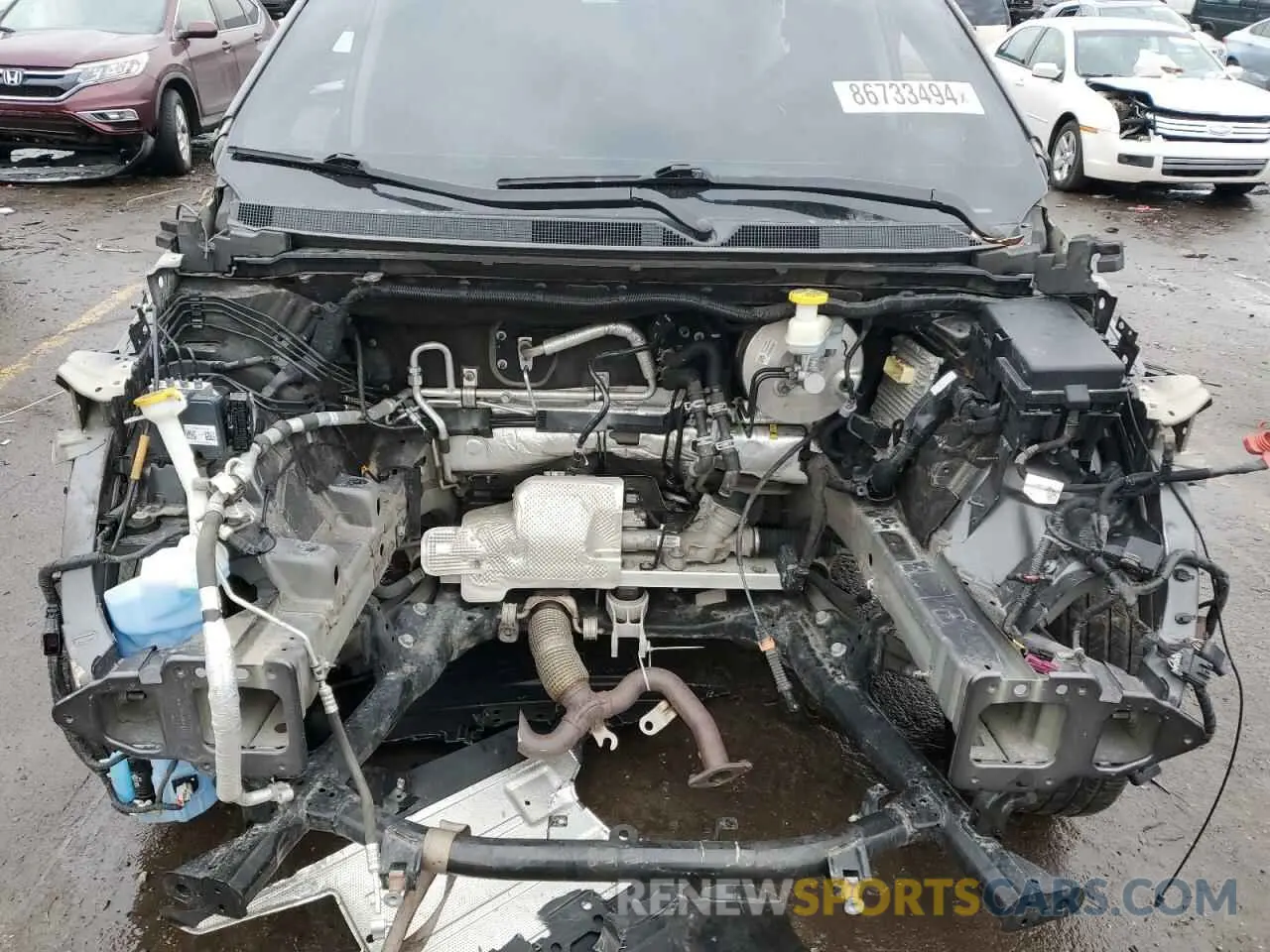 11 fotografías del automóvil dañado 2C4RC1BGXMR527814 CHRYSLER PACIFICA 2021