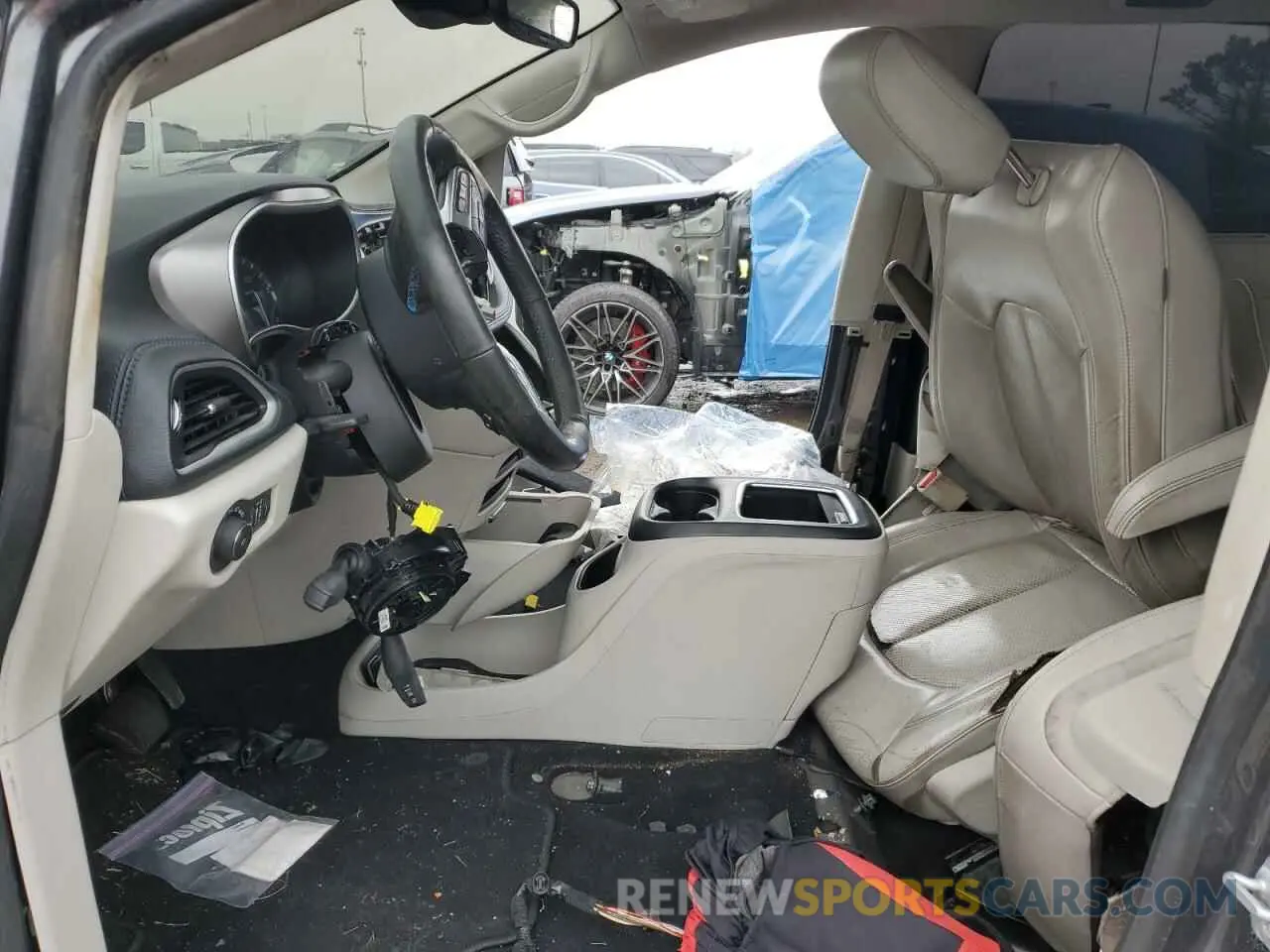 7 fotografías del automóvil dañado 2C4RC1BGXMR527814 CHRYSLER PACIFICA 2021
