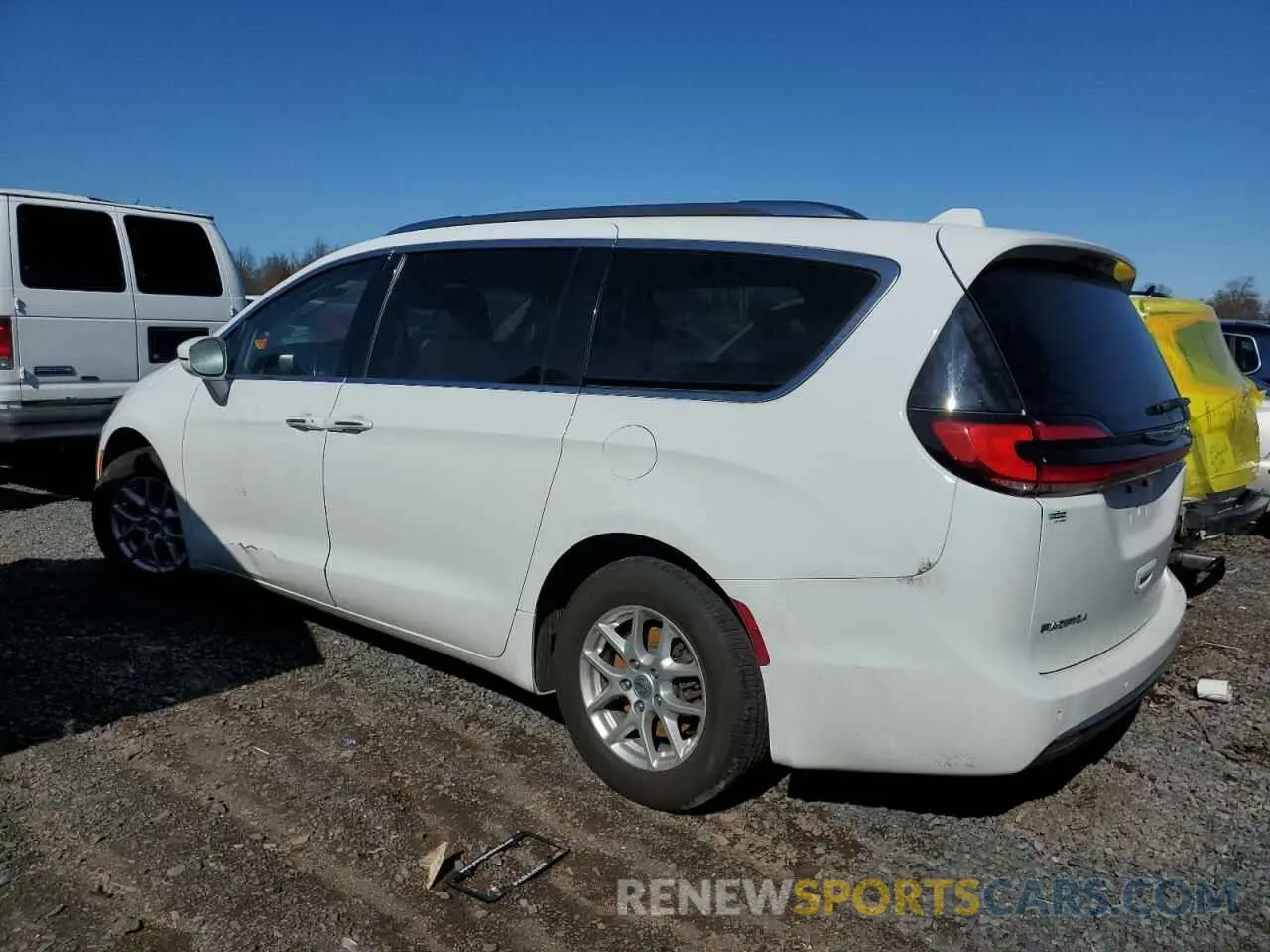 2 fotografías del automóvil dañado 2C4RC1BGXMR532883 CHRYSLER PACIFICA 2021